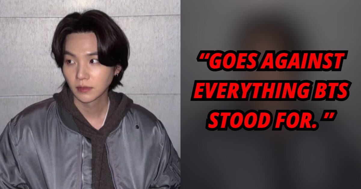 Suga do BTS causou polêmica ao falar de IA na música e os fãs não perdoaram